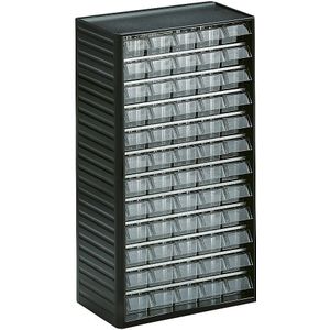 Magazijn voor kleine onderdelen 55, h x b x d = 550 x 310 x 180 mm, 60 laden