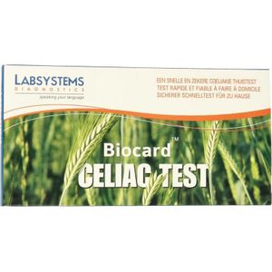 Biocard Coeliakie - gluten overgevoeligheid test  1 Stuks