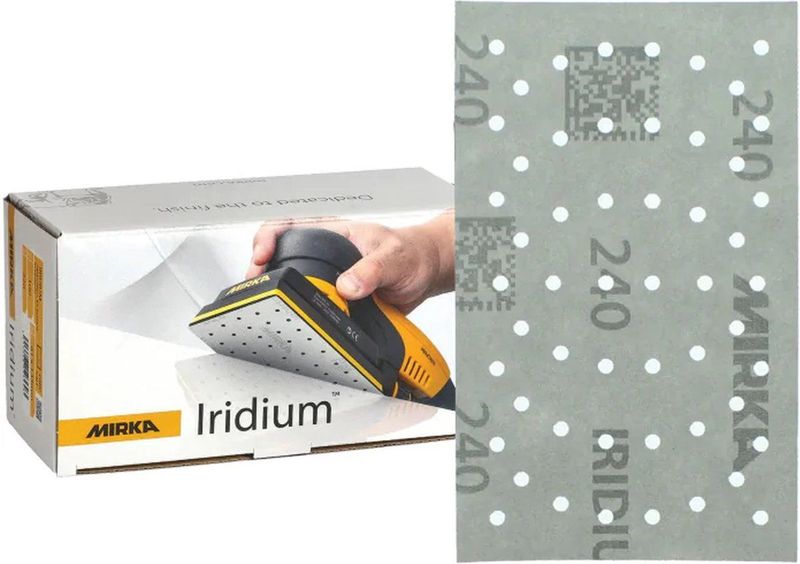 MIRKA Iridium 81x133mm P180 - 100 stuks doos