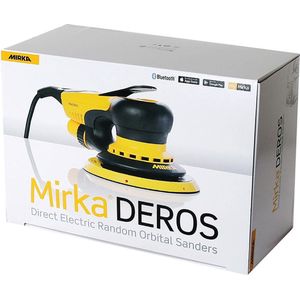 Mirka Deros 650CV 150 mm 5.0 uitslag Schuurmachine - Excentrisch - Roterend