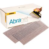 Mirka Abranet netschuurstroken 80x230 mm klittenband/korrel P120 / 50 st/voor het schuren van hout, plamuur, lak, kunststof / 5417505012