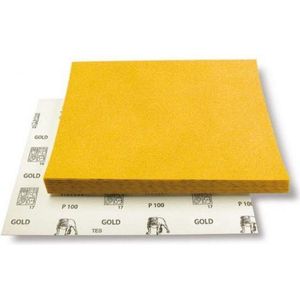 Mirka Gold Schuurpapier Schuurvellen / 230x280 mm / korrel P60 / 10 st / Voor het schuren van gips, plamuur, spaanplaat, hout, lak