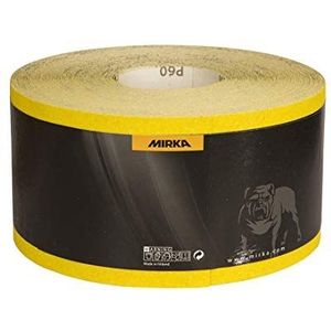 Mirka Yellow schuurpapier rol / 115 mm x 50 m / P40 / schuren van hardhout, zachthout, verf, plamuur, kunststof, 1 rol