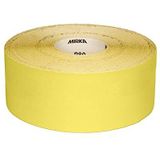 Mirka Yellow Schuurpapier Schuurrol / 150mm x 50m / P180 / schuren van hardhout, zachthout, verf, plamuur, kunststof / 1 rol