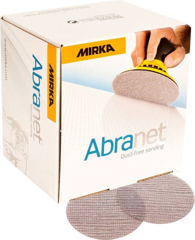 Abranet - Schuurschijven - 77 mm - Korrel P320 - 50 Stuks