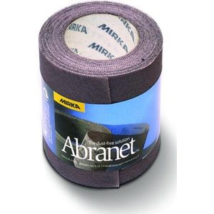 Mirka Abanet schuurrol 115 mm x 10 m klittenband / korrel P320 / 1 rol / voor het slijpen van hout, spatel, kleur, kunststof / 545BY001323R