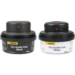 MIRKA Controlepoeder Dry Guide Coat - Zwart (voor lichte kleuren)