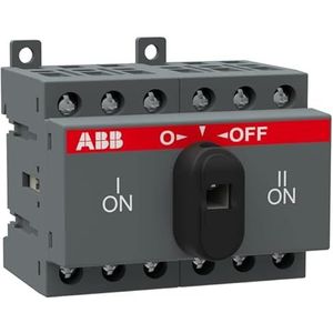 ABB - OT16F3C - Lastschakelaar - Zwart - 16 A - Driefasige Configuratie