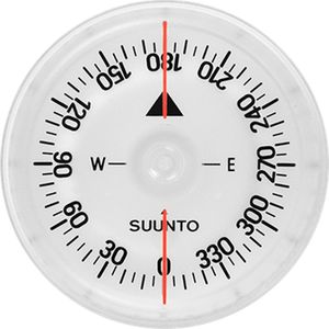 Suunto Dive Sk-8, noordelijk halfrond, effen, wit