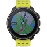 GPS sporthorloge ALTIMETER SUUNTO VERTICAAL Zwart Lime Schermdiameter