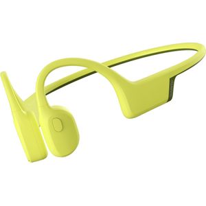 SUUNTO Sonic Draadloze hoofdtelefoon met beengeleiding, sporthoofdtelefoon met vrije oren, Bluetooth 5.2, IP55 waterdicht, 10 uur batterijduur, fietsen, 31 g, Lime