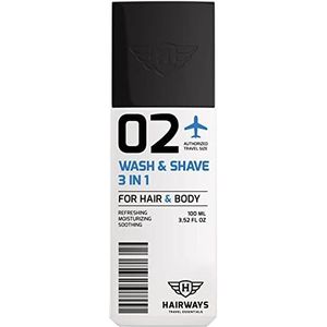 Hairways Gel 02 - Wash & Shave 3 in 1
