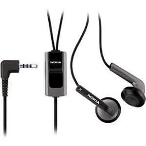 Nokia HS-47 stereo headset + AD-53 AV-adapter