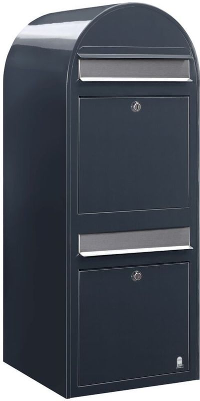 Brievenbus - Zwart - Staal
