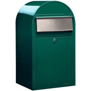 Bobi - Grande - Brievenbus - Groen - RAL 6005 en RVS Klep