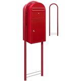 Bobi Cargo pakketbrievenbus - helderrood