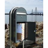 Bobi Cargo pakketbrievenbus - donkergrijs