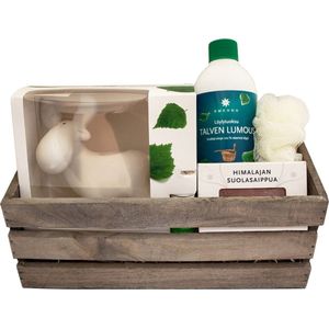 Emendo Sauna geschenkmand winterbetovering