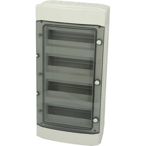 Fibox MCE65 48M 7350007 Behuizing 318 x 663 x 142 thermoplastisch 1 st. (Huisvesting), Elektronica benodigdheden + Behuizing, Grijs