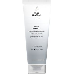 Four Reasons - Color Mask Toning Shampoo - Platinum - 250ml