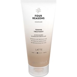 Four Reasons - Color Mask - Toning Treatment - Latte - Haarmasker