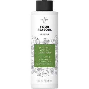 Four Reasons - No Nothing Sensitive Volume Shampoo - 300 ml - Voor de gevoelige hoofdhuid - Zonder parfum!