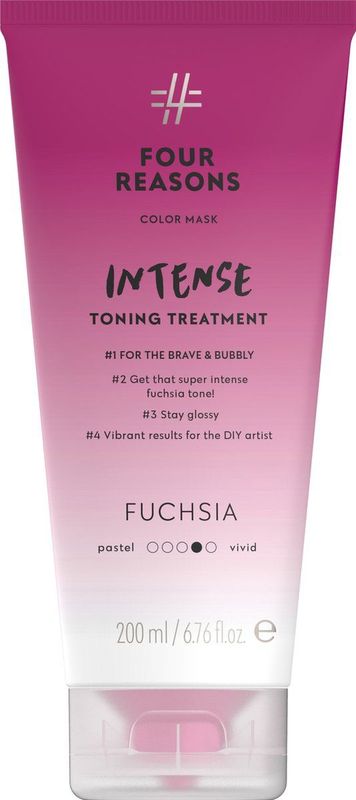 Four Reasons - Color Mask - Toning Treatment - 200ml - Fuchsia