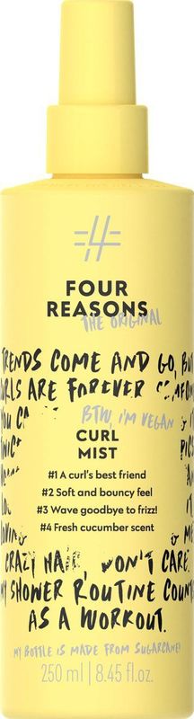 Four Reasons - Original Curl Mist - Haarverzorging - 250ml - Voedt en Beschermt