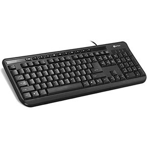 Wired Keyboard SERIOUX 9400MM Black USB