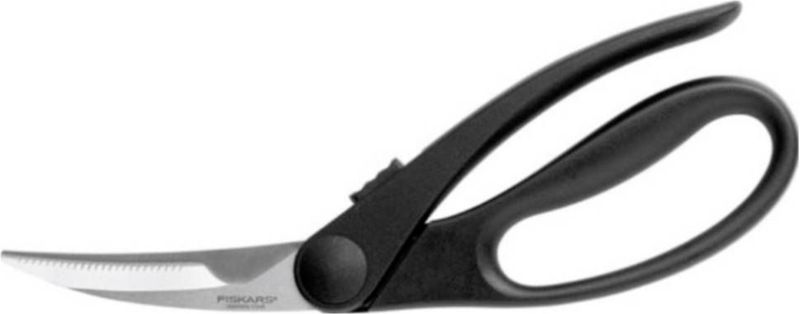 Fiskars Essential Gevogelteschaar - Wildschaar voor Kip - Scherpe Vleesschaar 23 cm