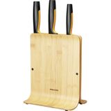 Fiskars FF Knife block bamboo 3 knives - Messenblok
