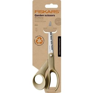 Fiskars ReNew Snoeischaar, lengte: 21 cm, gerecycled roestvrij staal/kunststof, gemaakt van 100% recyclebare materialen, 1062544