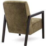 Furnilux - Fauteuil Lars - Fauteuils Met Armleuning - Fauteuil Relax - Lounge Stoel - Groen Adore