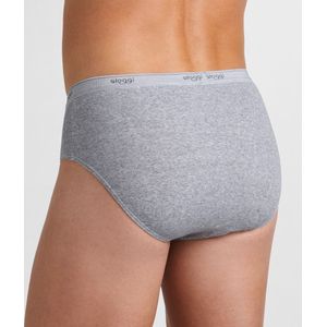 Sloggi - Basic Midi - Slips - Grijs - 4-pack