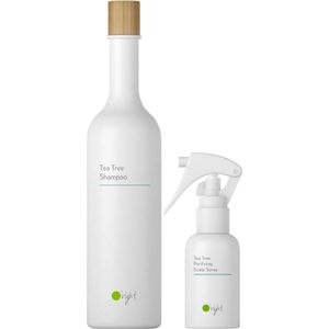 O’right Tea Tree Duo Shampoo 400ml En Scalp Spray 50ml | Anti roos en schilfertjes | anti dandruff