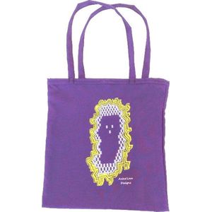 Anha'Lore Designs - Spookje - Exclusieve handgemaakte tote bag - Paars