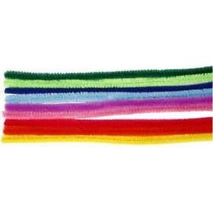 Chenilledraad - Pijpenragers - Multi Kleuren - Buigbaar Knutsel Draad - Hobby & DIY - Pluizig en Flexibel - 30 cm - 9mm Dikte - 25 Stuks - Incl. Gift