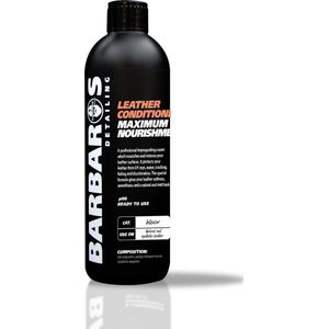 BARBAROS DETAILING Leerverzorger - Conditioner - Voedt & Beschermd - Geschikt voor Auto - Leren Bekleding - Leather Care 500ml