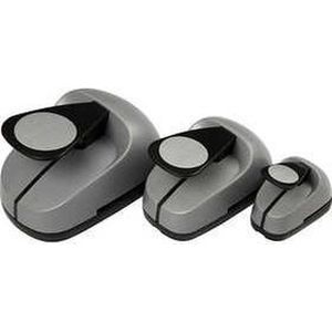 Ponsen Set - Figuurponsen - Cirkel - Strakke Rand - Decoratie - Kaarten Maken - 25+49+75mm - 3 stuks