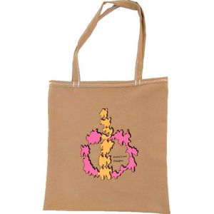 Anha'Lore Designs - Tribal - Exclusieve handgemaakte tote bag - Taupe