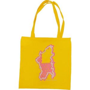 Anha'Lore Designs - Bessie - Exclusieve handgemaakte tote bag - Geel