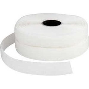 Klitteband - Haak En Lussluiting - Wit Klittenband - DIY Klittenband Voor Hobby - Krachtig Klittenband - Niet Zelfklevend Klittenband - Hobby Decoratieband - Breedte 20mm - Lengte 5m - 1 Rol