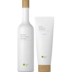 O’right Duo Bamboo - Shampoo 400ml & Conditioner 250ml -voor droog en beschadigd haar