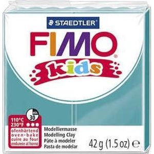 FIMO® Kids boetseerklei, turquoise, 42 gr, 1 doos