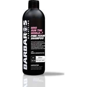 BARBAROS DETAILING Roze Foam - Auto wassen met Roze Foam - Voor Auto & Motor - Hogedrukreiniger - Kärcher Foam - 500ml
