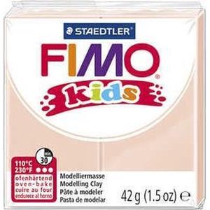 FIMO® Kids boetseerklei, licht beige, 42 gr, 1 doos