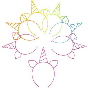 24 STUKS Unicorn / Eenhoorn Tiara Diadeem