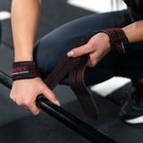 Gymstick Lifting Straps Leather - Deadlift Straps -  Powerlifting