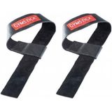 Gymstick Lifting Straps Leather - Deadlift Straps -  Powerlifting