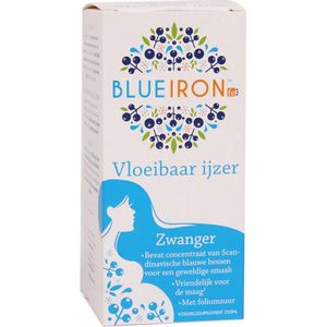 Blueiron Vloeibaar ijzer zwanger 250 Milliliter